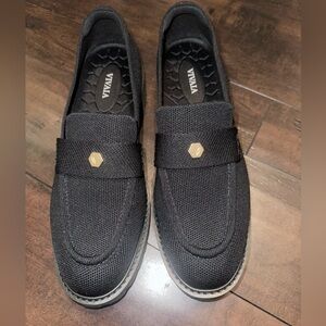 Vivaia Size 41.5- Us size 11.5 Black Loafers